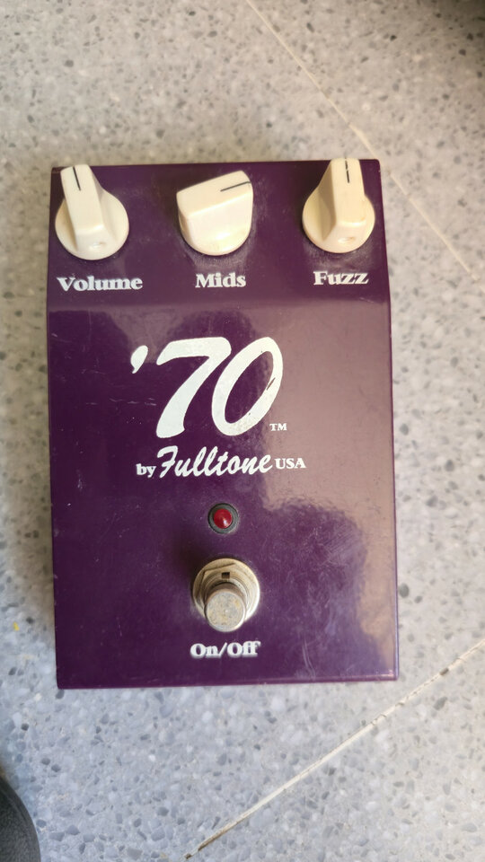 Fulltone fuzz 70 1° edición 1990