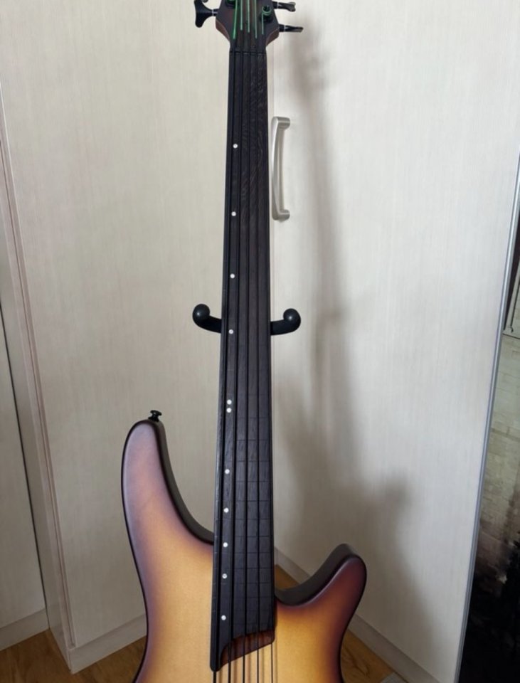 Bajo Ibanez srh 505 fretless