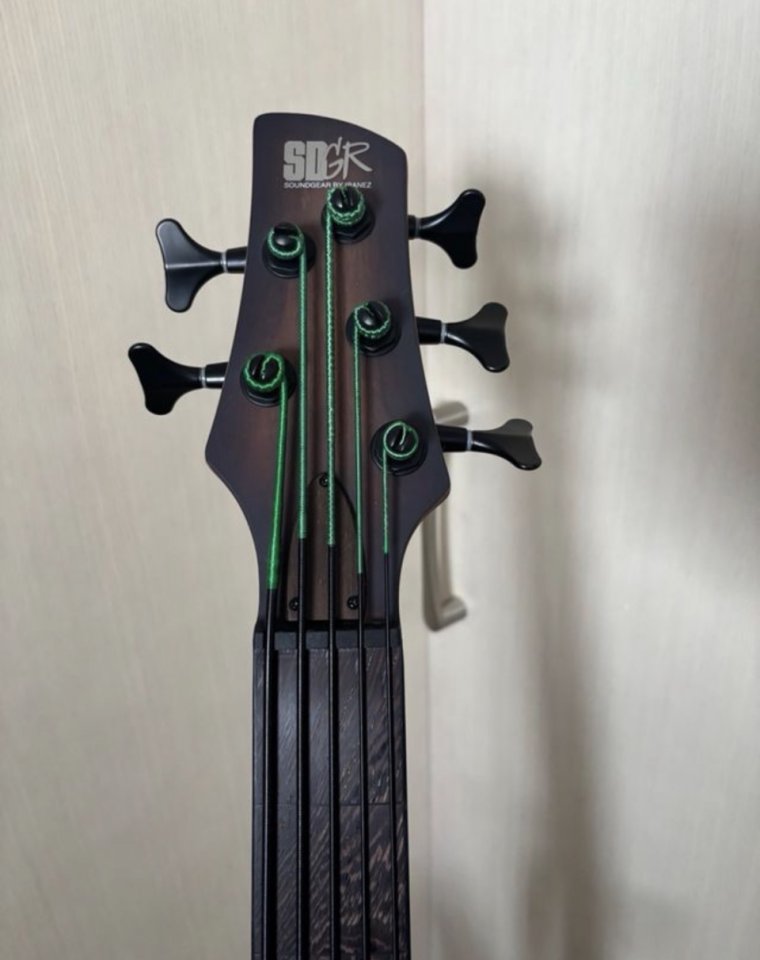 Bajo Ibanez srh 505 fretless