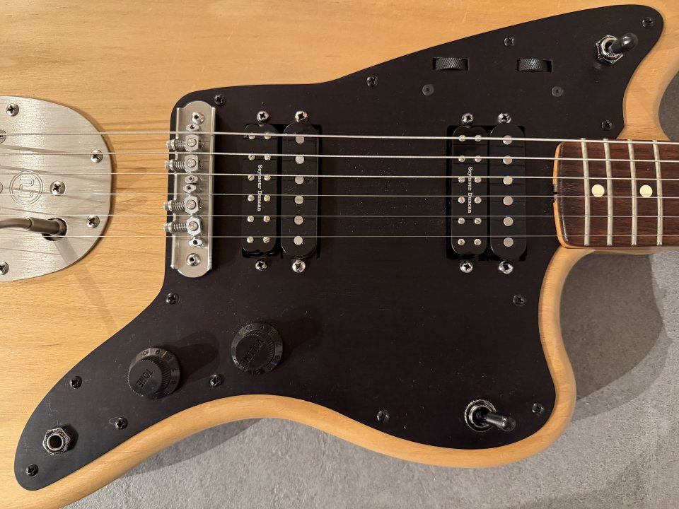 Pickguard Jazzmaster Cargado Lollar + Seymour Duncan