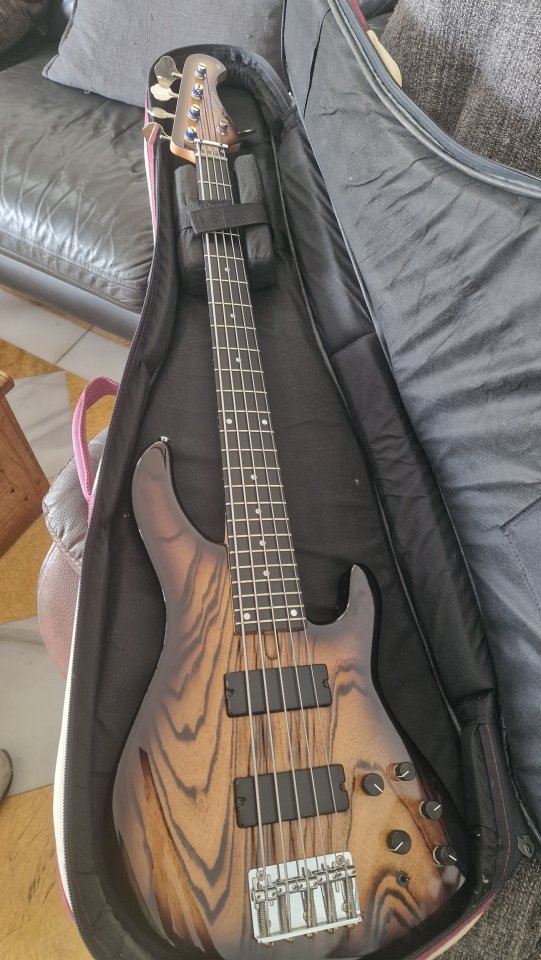 Bajo 5 cuerdas Bacchus