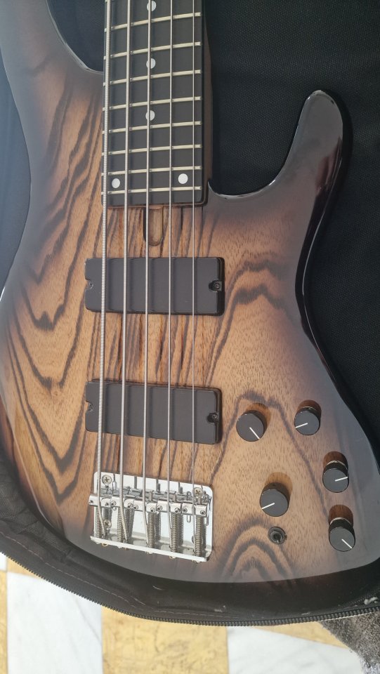 Bajo 5 cuerdas Bacchus