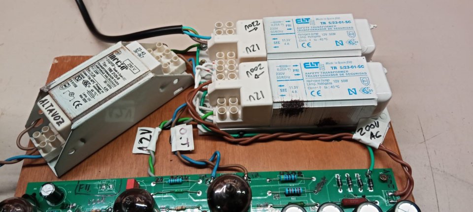 Amplificador valvulas sonido basado JTM-45 BASMAN