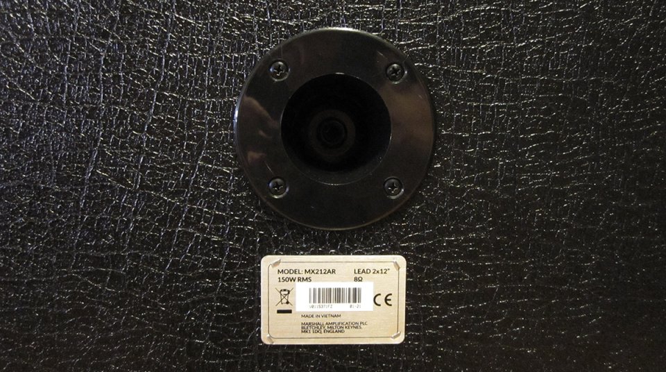 Pantalla 2x12" Vertical Marshall MX212AR de segunda mano · Foto 5 de 6 · Madrid · 300 €