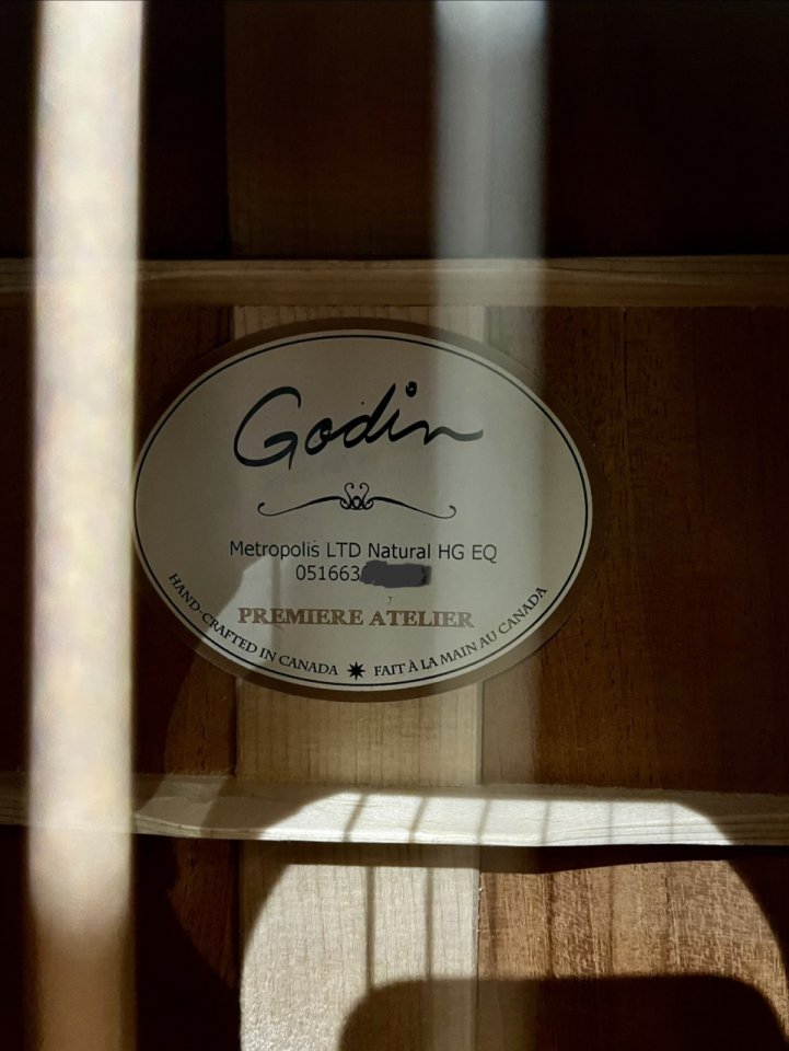 Godin metrópolis LTD Natural HG EQ