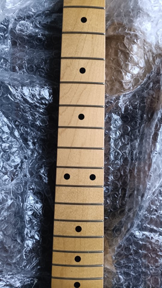 RESERVADO Mastil stratocaster Allparts Bad Dog Guitars