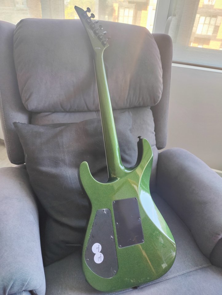 Guitarra Jackson SLX Manalishi Green de segunda mano · Foto 6 de 6 · Madrid · 550 €