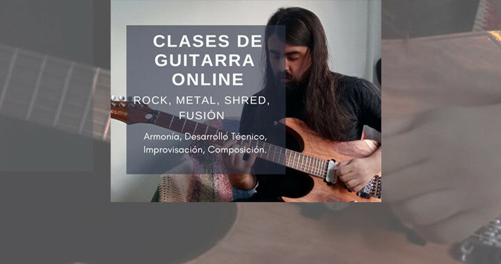 Clases de Guitarra METAL - ROCK - SHRED - FUSION