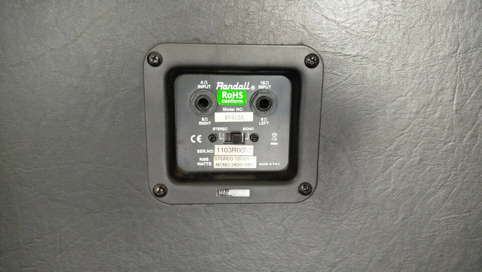 RANDALL CABINET 4X12