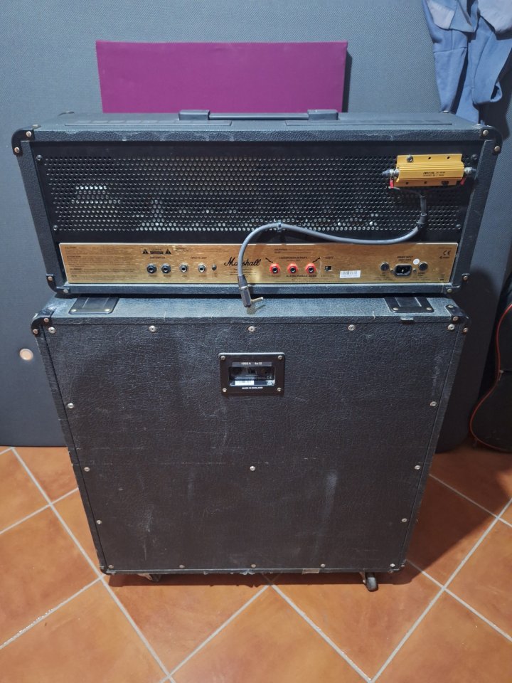 Amplificador Marshall JCM2000 Dual Super Lead + pantalla 1960 Lead de segunda mano · Foto 2 de 2 · Granada · 600 €