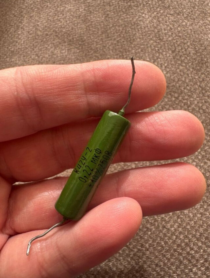 Condensadores rusos vintage