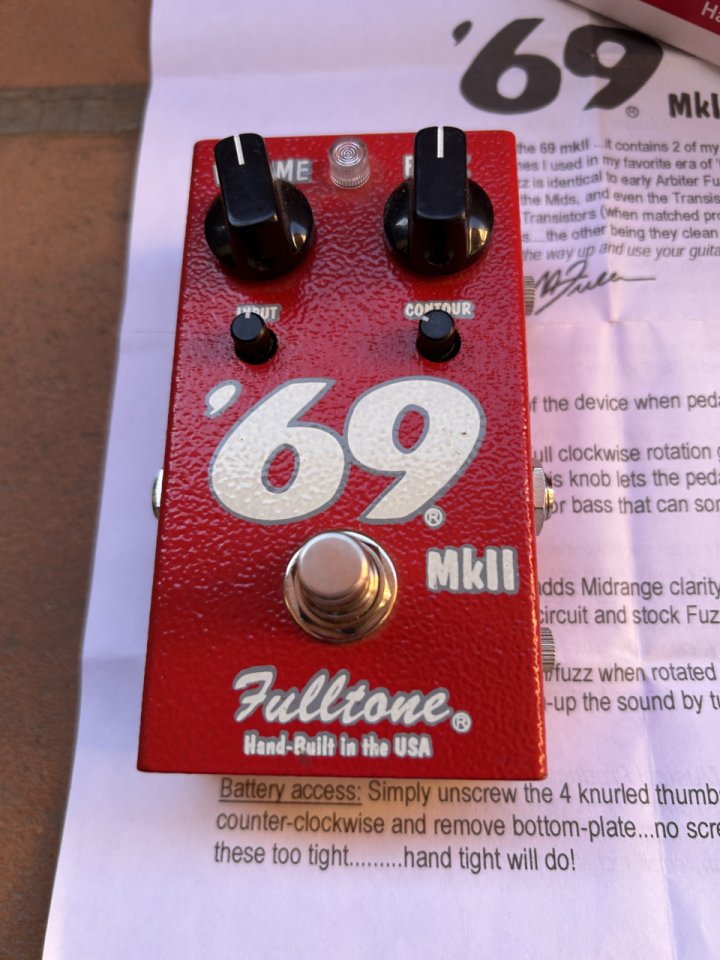 Fuzz Fulltone ‘69 MkII