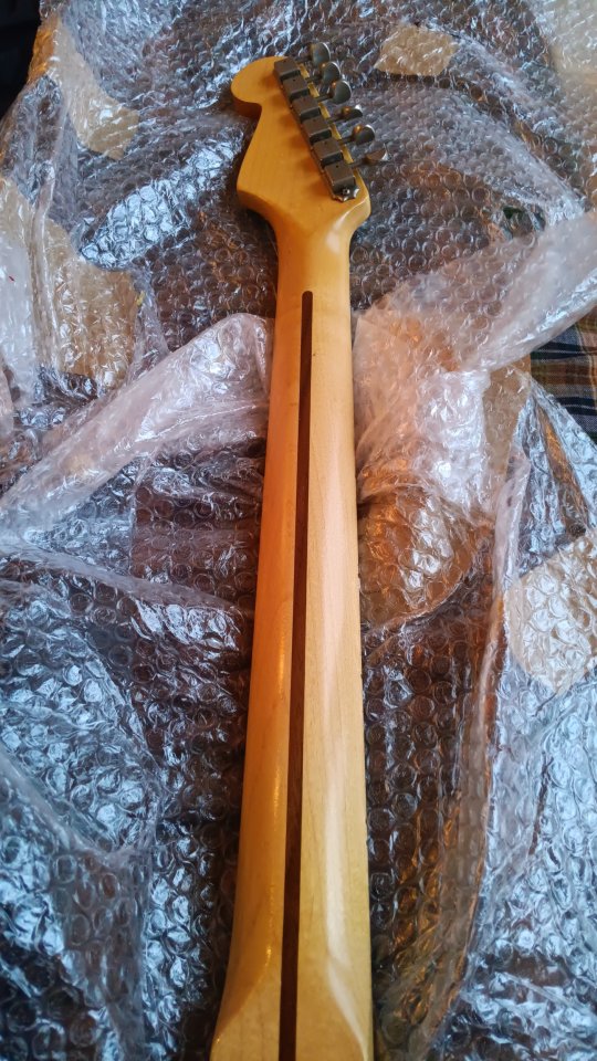 RESERVADO Mastil stratocaster Allparts Bad Dog Guitars