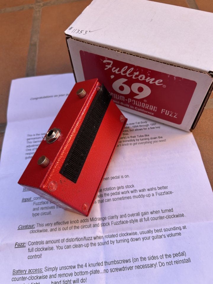 Fuzz Fulltone ‘69 MkII