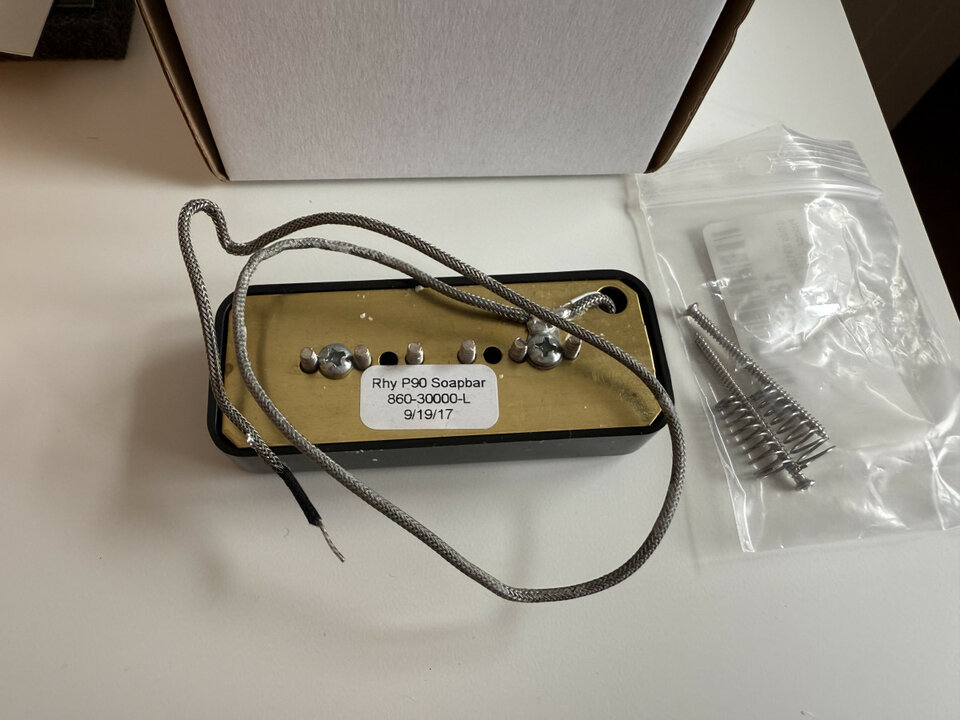 Vendo pastilla gibson p90 neck