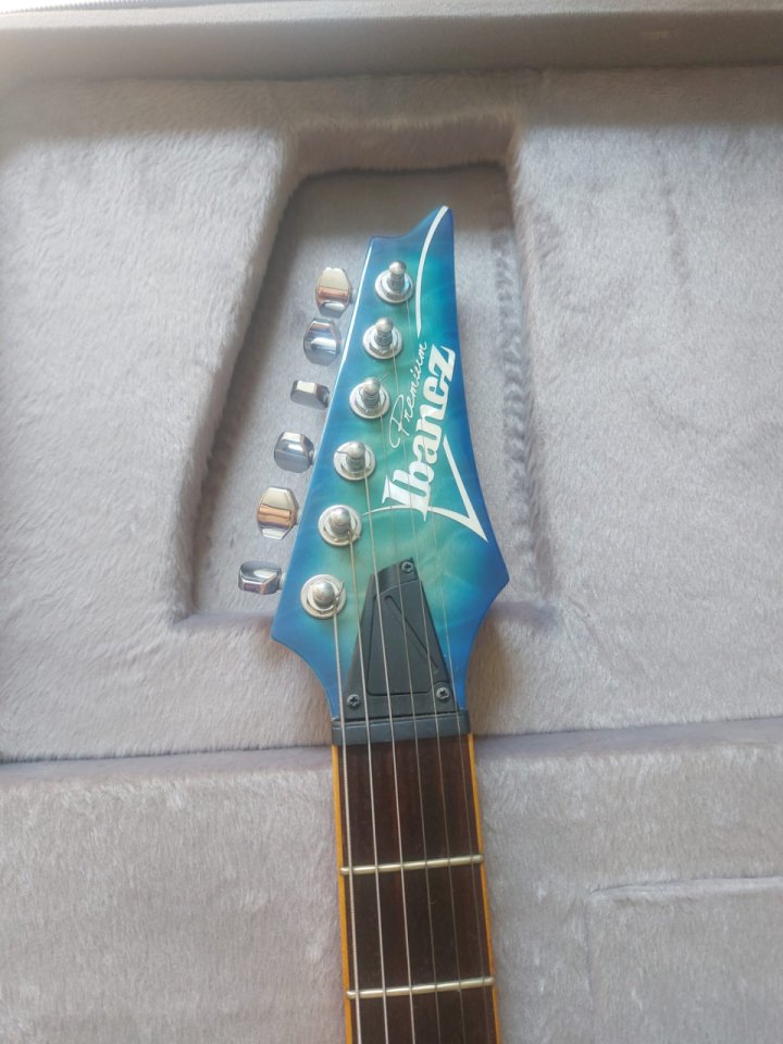 Ibanez Premium SA960QM - Sunset Blue Burst + Amplificador de segunda mano · Foto 2 de 2 · Las Palmas · 950 €