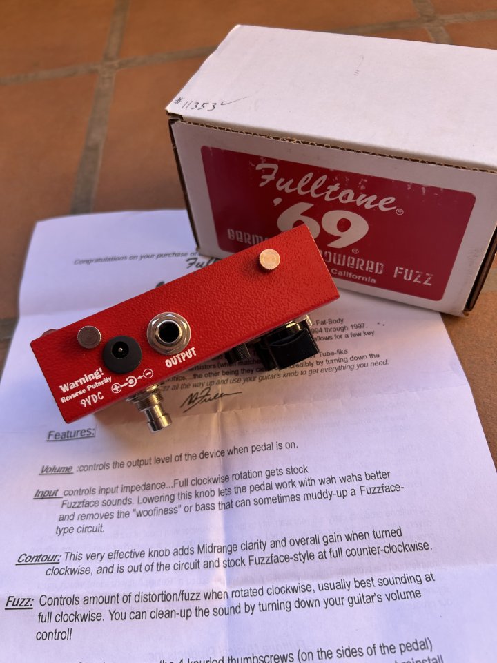 Fuzz Fulltone ‘69 MkII