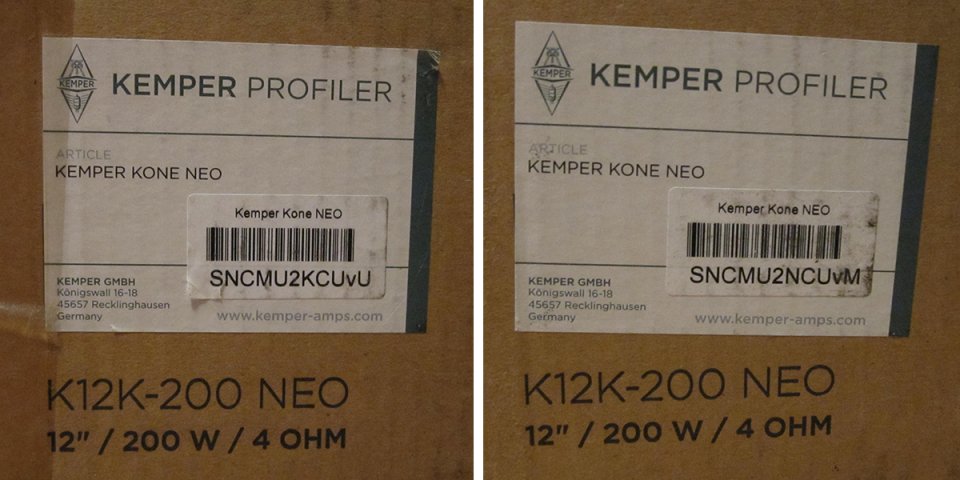 Kemper Kone NEO 2x12" Set de segunda mano · Foto 8 de 8 · Madrid · 200 €
