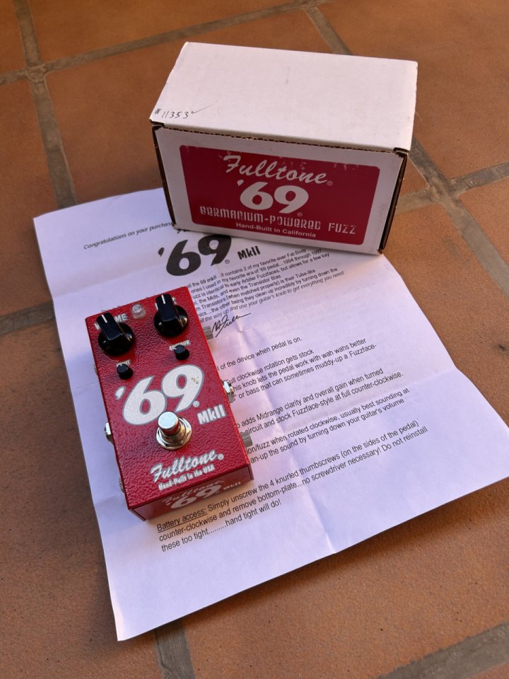 Fuzz Fulltone ‘69 MkII