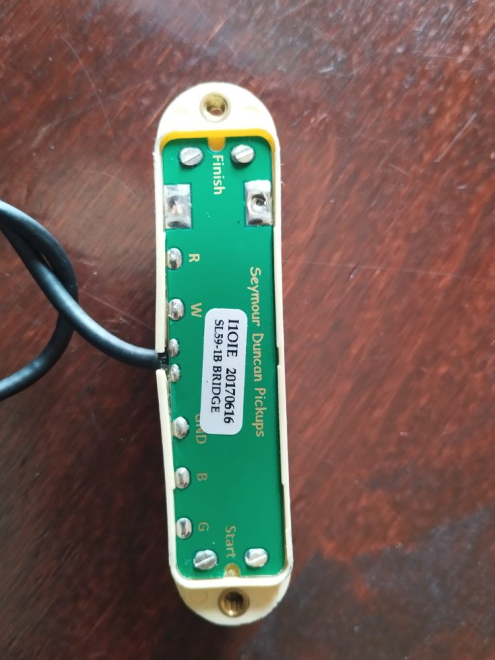 Seymour Duncan SL59-1B Creme