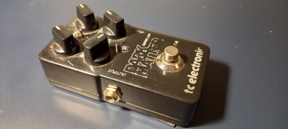 TC Electronic Dark Matter Distortion pedal