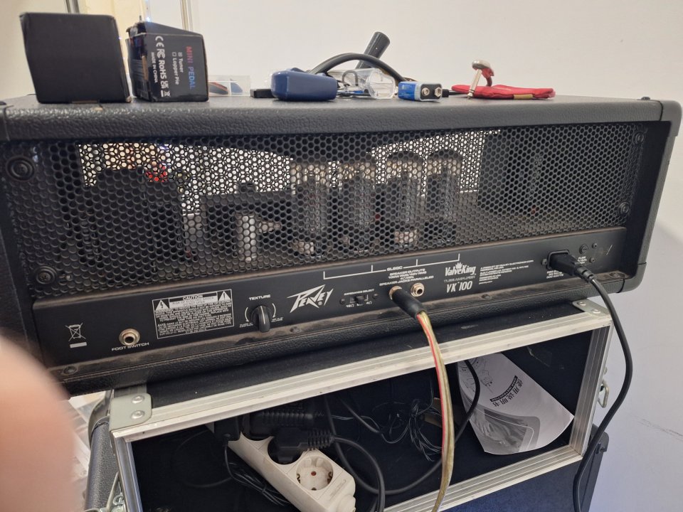 Cabezal peavey valveking vk 100