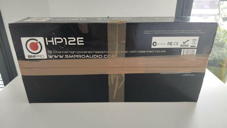 SM Pro HP12e Amplificador de Auriculares