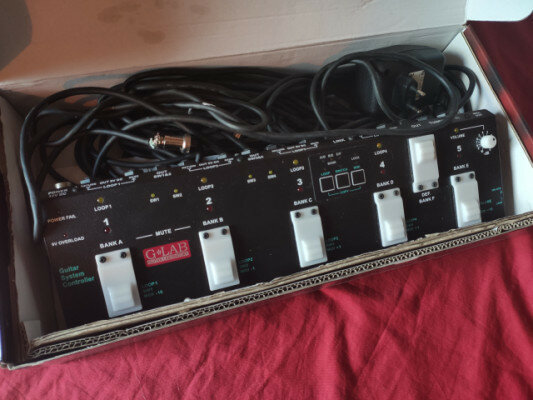 Cambio: Pedalera midi/switcher pedales Glab GSC1