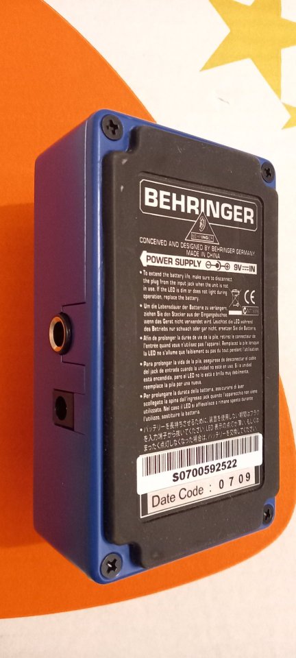 Behringer Phaser PH9 Pedal