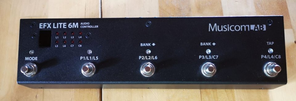 Musicom Lab EFX Lite 6M Midi Footswitch de segunda mano · Foto 1 de 3 · Huelva · 120 €