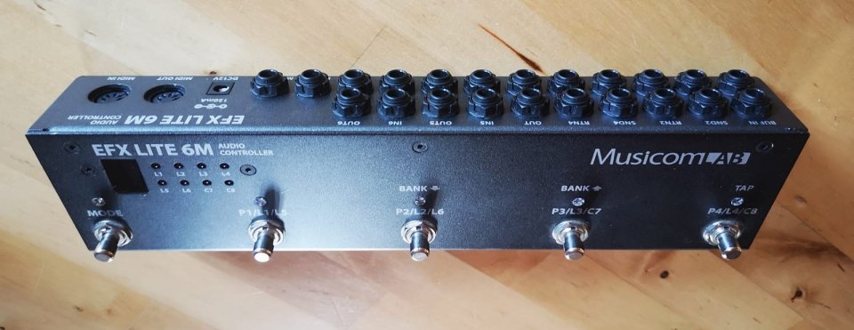 Musicom Lab EFX Lite 6M Midi Footswitch de segunda mano · Foto 2 de 3 · Huelva · 120 €