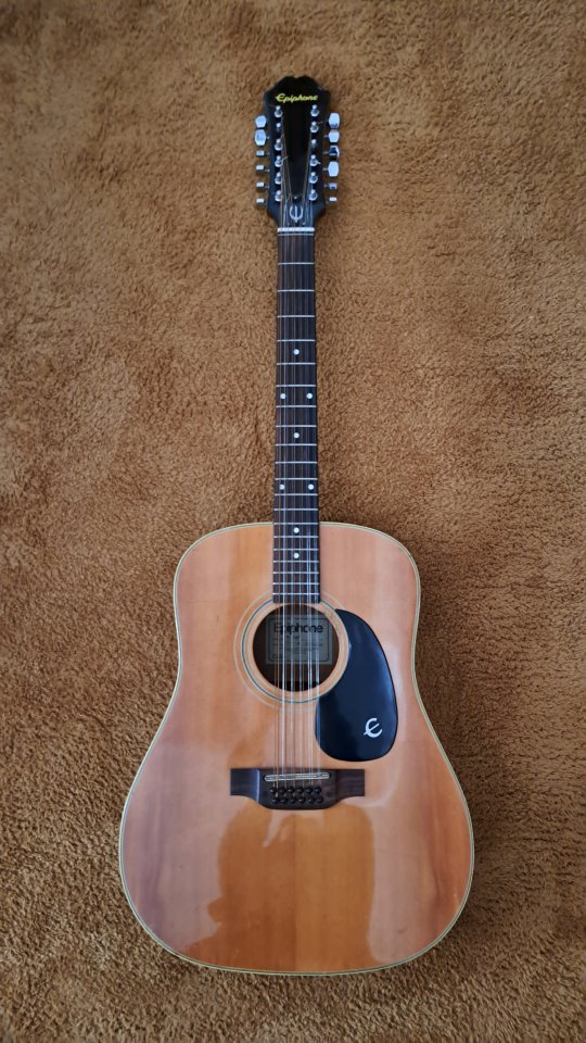 Guitarra acústica Epiphone 12 cuerdas Texan FT-160N