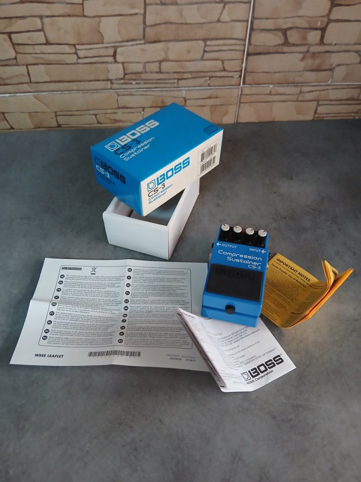 Pedal Boss compresor sustainer CS-3 NUEVO de segunda mano · Foto 2 de 7 · Valencia · 65 €