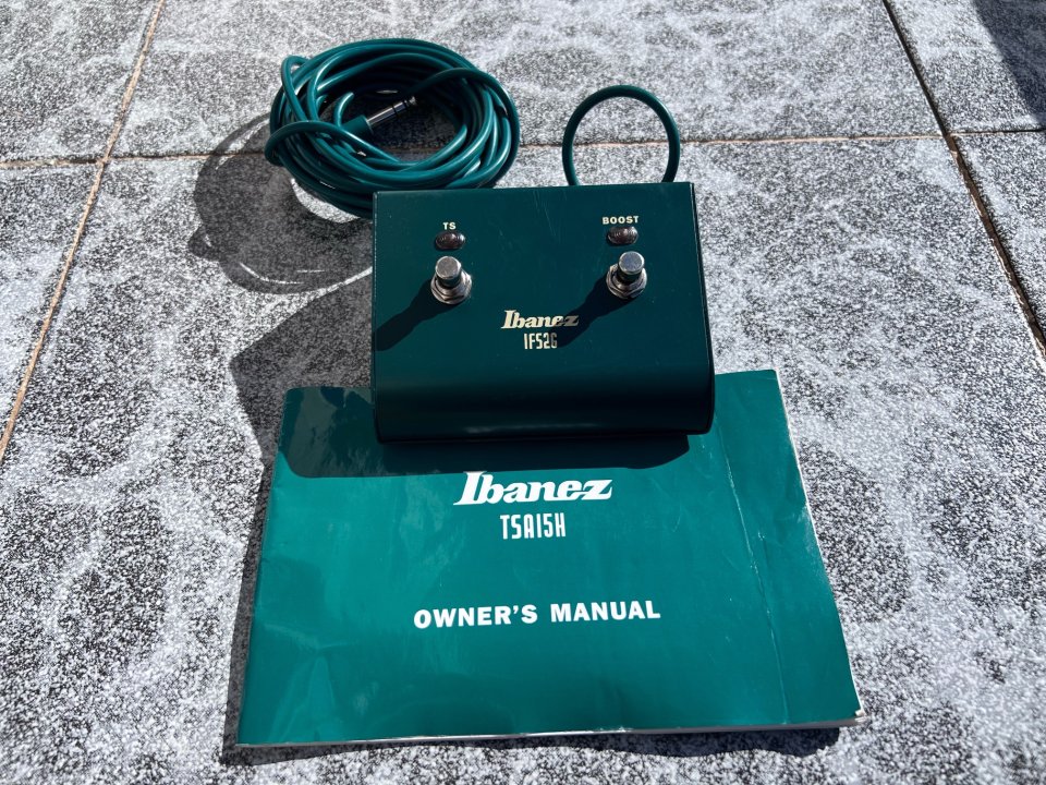 Cabezal Ibanez TSA15H Tubescreamer