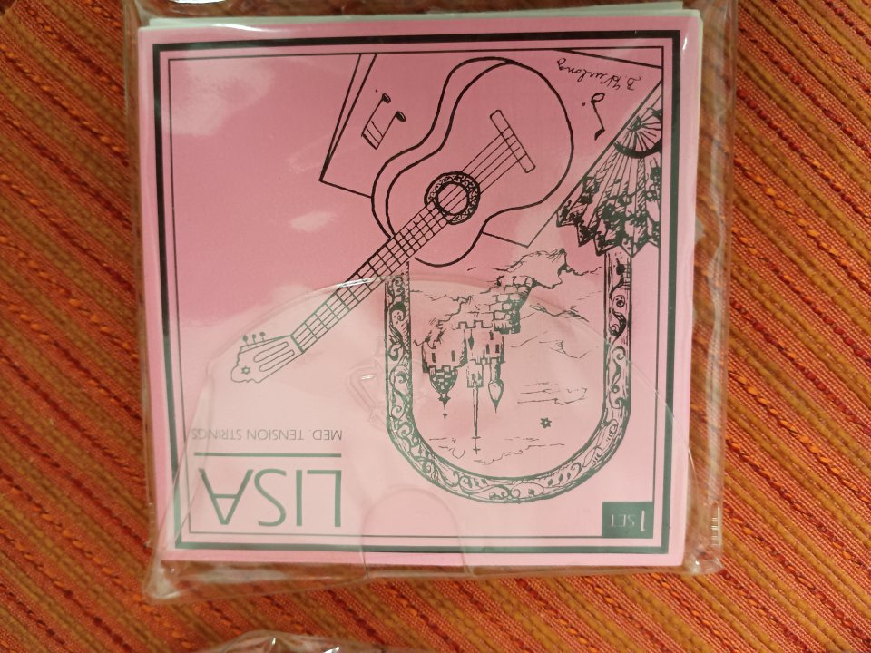 7 juegos de cuerdas de guitarra clásica