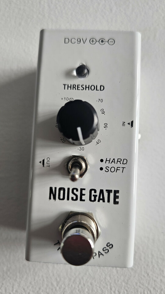 Noise Gate para guitarra/bajo. Puerta de Ruido