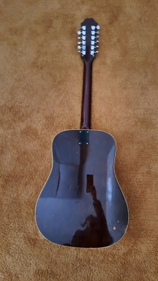 Guitarra acústica Epiphone 12 cuerdas Texan FT-160N