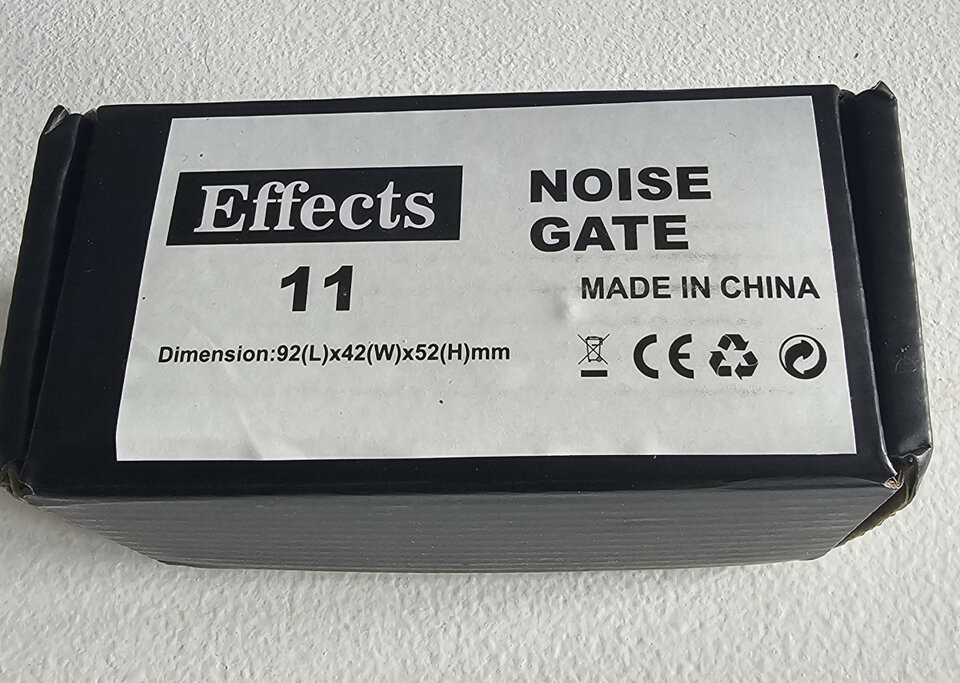 Noise Gate para guitarra/bajo. Puerta de Ruido