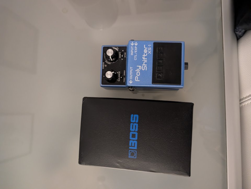 Boss xs1 pitch sifter (reservado)