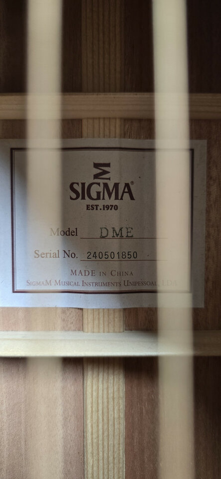 Guitarra Electroacústica Sigma de segunda mano · Foto 6 de 10 · Madrid · 225 €