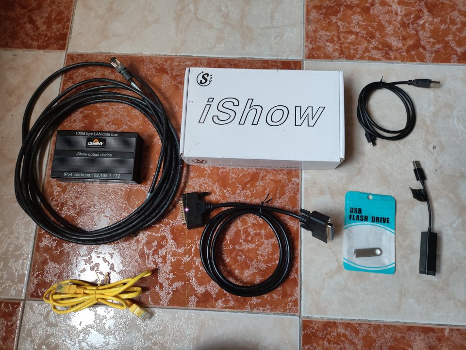 SHINY iShow V3.0 DAC Láser ILDA