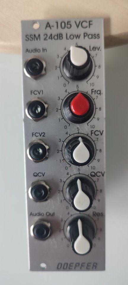 Doepfer A-105 VCF SSM 24db Oberheim SEM