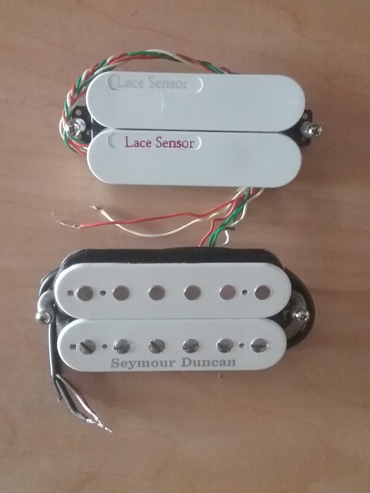 Pastillas Lace Sensor Seymour Duncan de segunda mano · Foto 6 de 7 · Madrid · 90 €