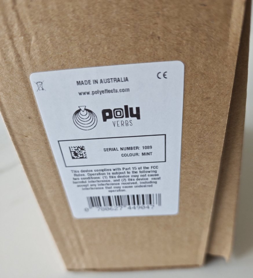 Reverb Poly Effects Verbs (2026) de segunda mano · Foto 7 de 10 · Araba · 275 €