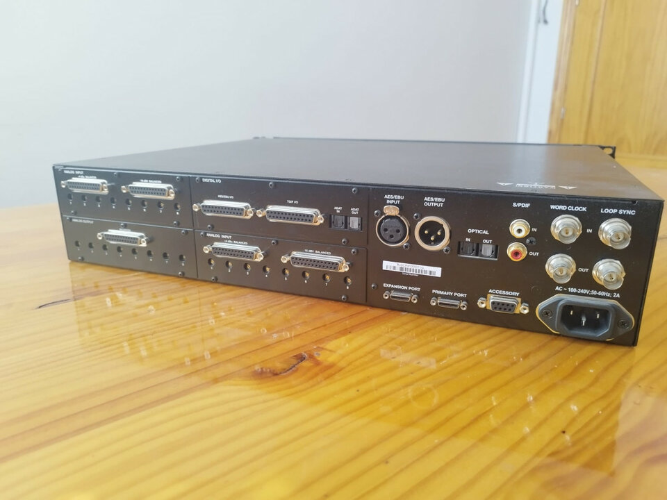 Avid HD i/o digital pro tools