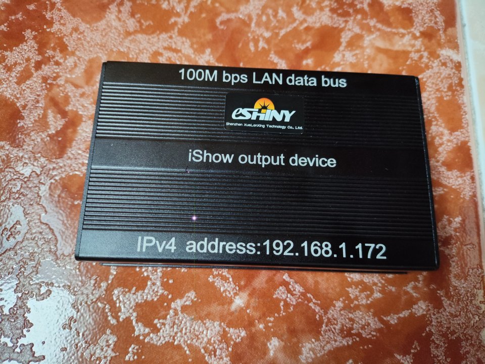 SHINY iShow V3.0 DAC Láser ILDA