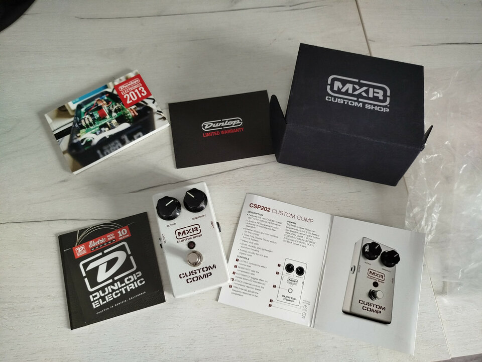 Pedal compresor MXR CSP202 Custom Comp