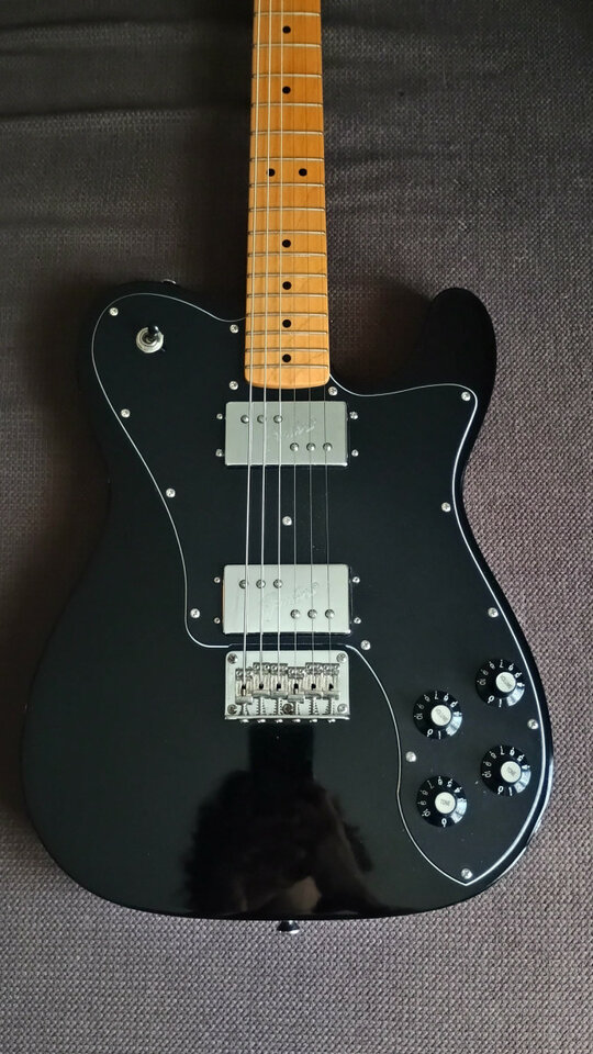 Squier CV 70s Telecaster Deluxe+afinadores bloqueo
