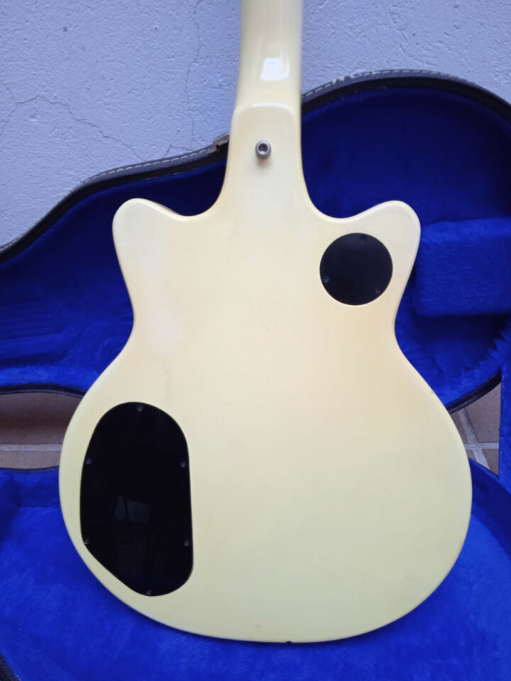 1976 Guild M-80CS M80 en Polaris White USA