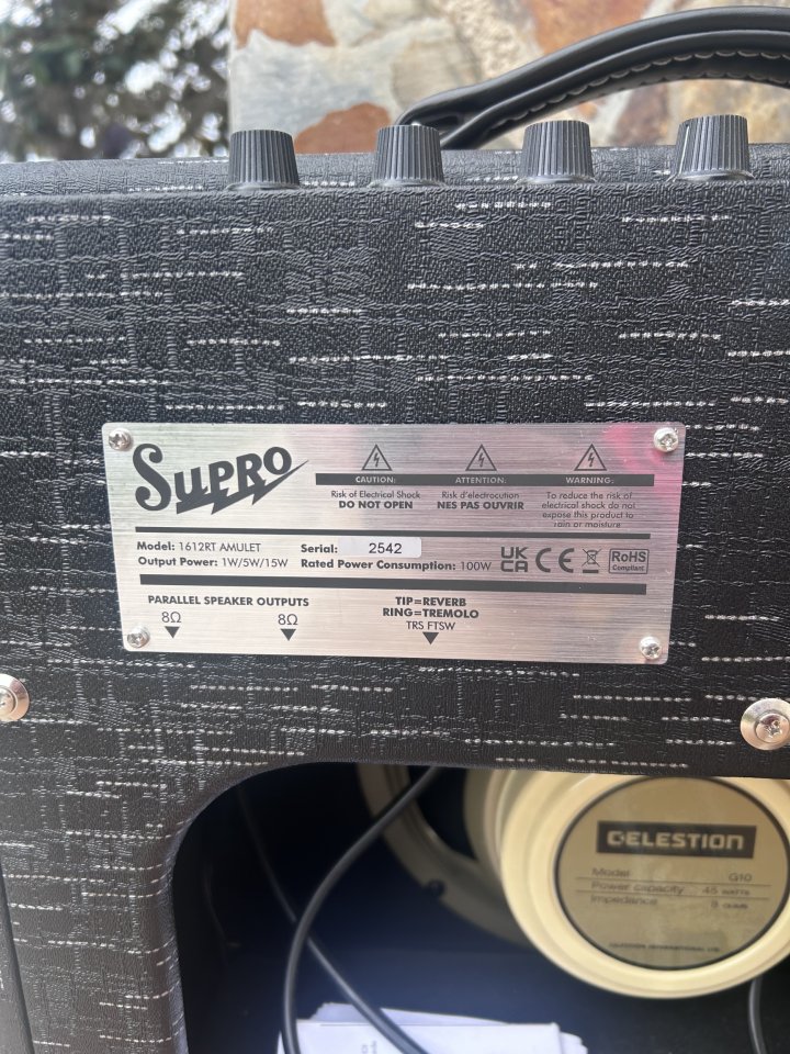Supro Amulet 1 x 10”